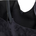 Borsa grande Dua suede notturno 