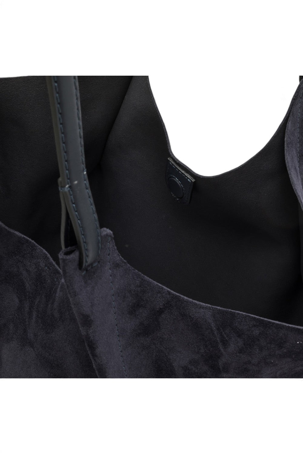 Borsa grande Dua suede notturno 