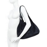 Borsa grande Dua suede notturno 