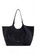 Borsa grande Dua suede notturno