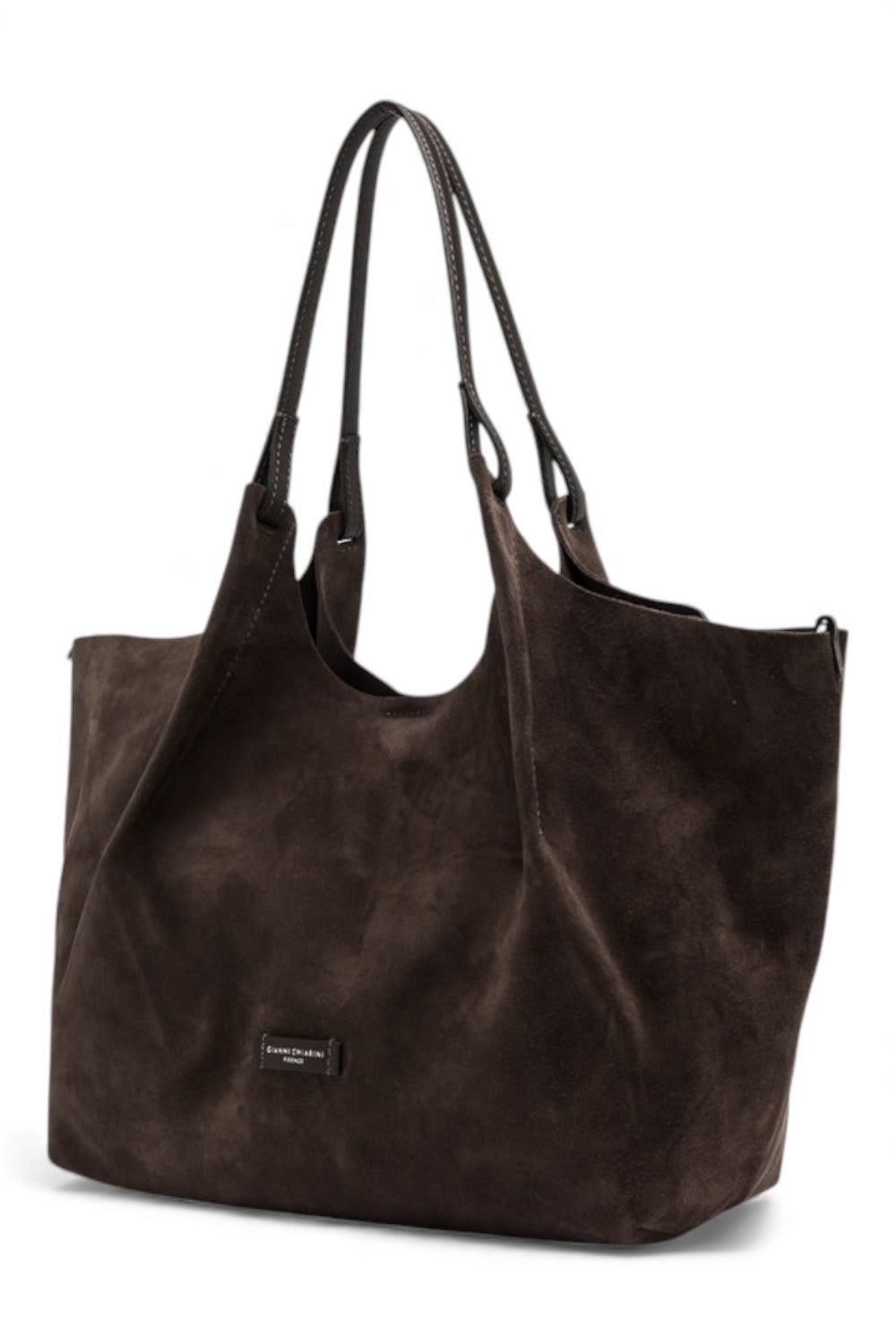 Borsa grande Dua suede notturno 