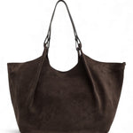 Borsa grande Dua suede notturno 