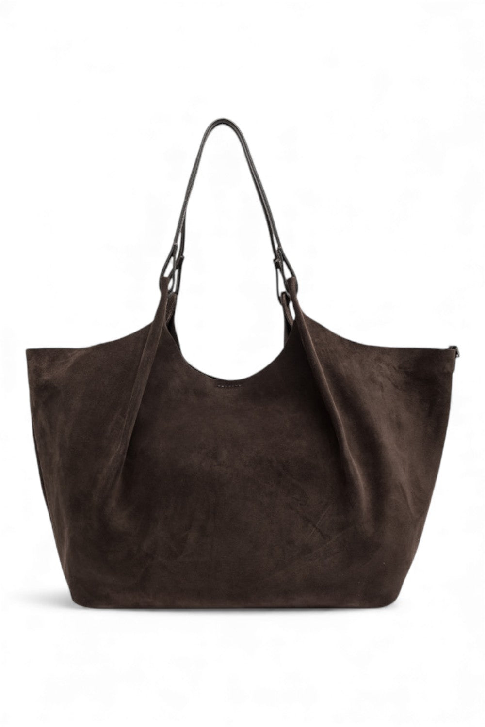 Borsa grande Dua suede notturno 