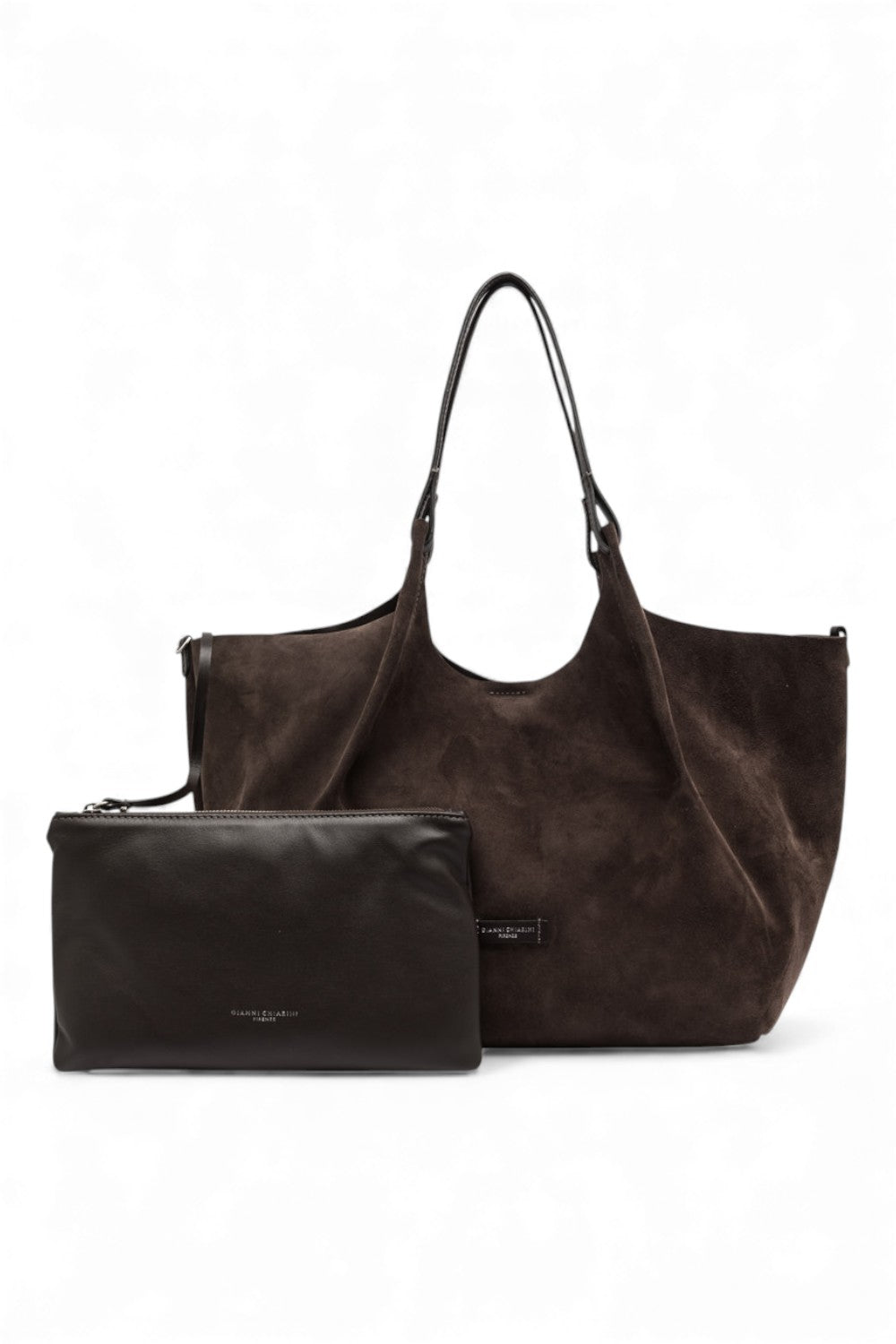Borsa grande Dua suede notturno 