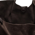 Borsa grande Dua suede notturno 