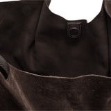 Borsa grande Dua suede notturno 