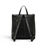 Borsa zaino Sandra grande pelle nera 
