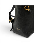 Borsa zaino Sandra grande pelle nera 