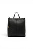 Borsa zaino Sandra grande pelle nera