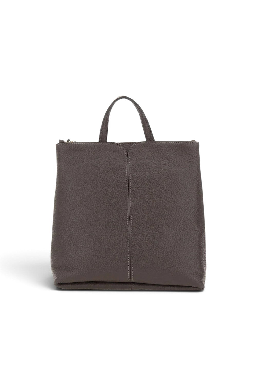 Borsa zaino Sandra grande pelle espresso 