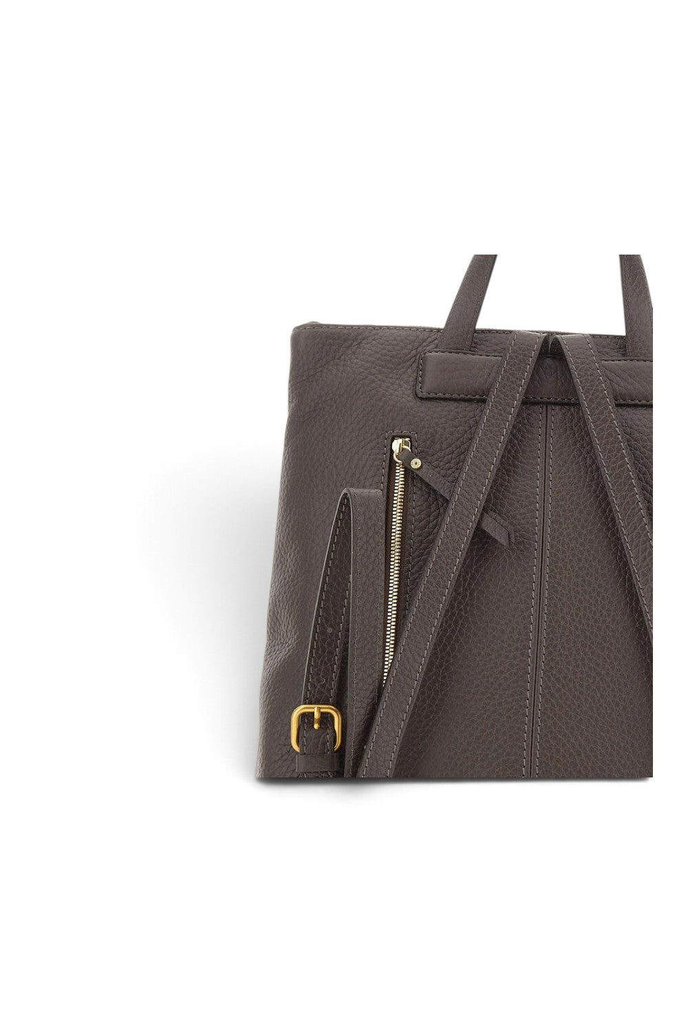 Borsa zaino Sandra grande pelle espresso 
