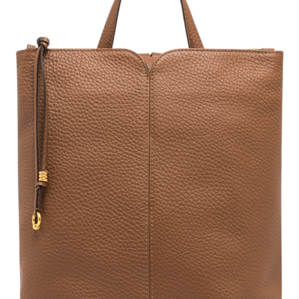 Borsa zaino Sandra grande pelle noce 