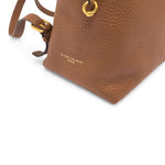 Borsa zaino Sandra grande pelle noce 