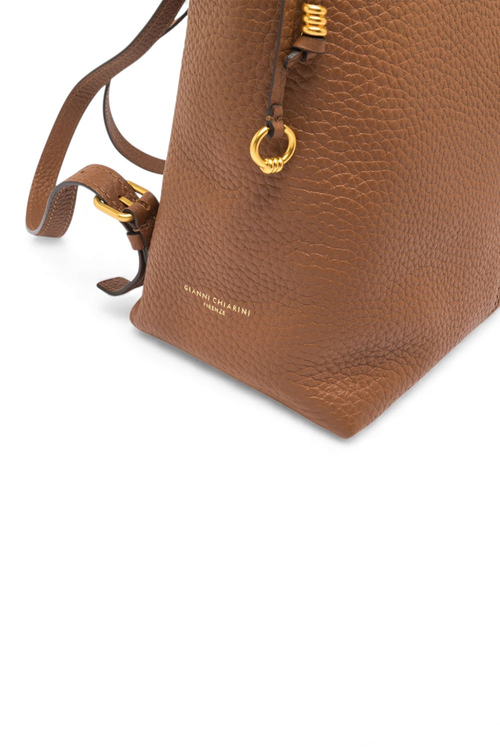 Borsa zaino Sandra grande pelle noce 