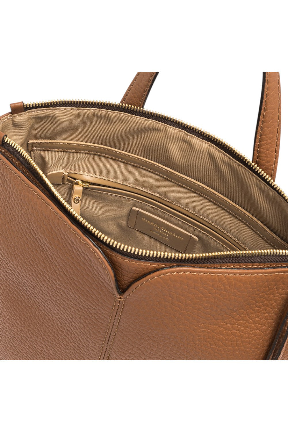 Borsa zaino Sandra grande pelle noce 