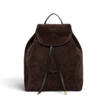 Borsa zaino Violette suede moka 
