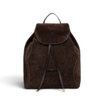Borsa zaino Violette suede moka 