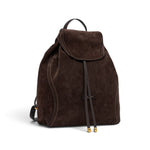 Borsa zaino Violette suede moka 