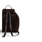 Borsa zaino Violette suede moka 