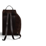 Borsa zaino Violette suede moka 