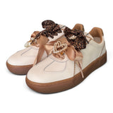 Sneaker donna Gioplus  linea blue white brown 