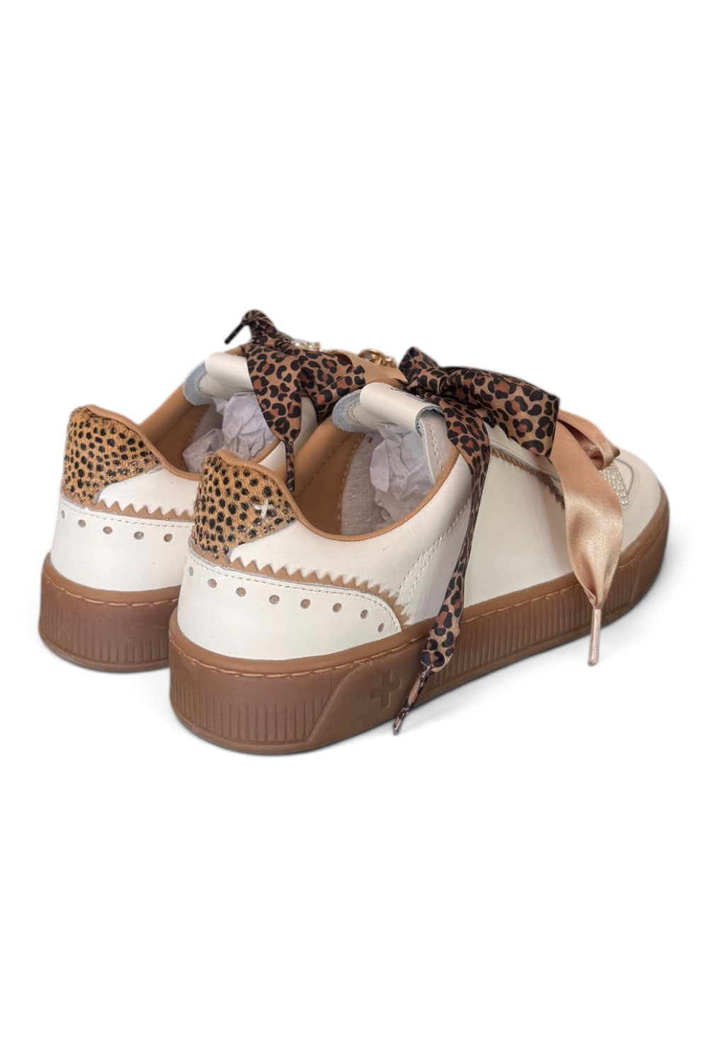 Sneaker donna Gioplus  linea blue white brown 