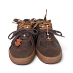 Sneaker donna Gioplus linea blue pelle testa di moro 