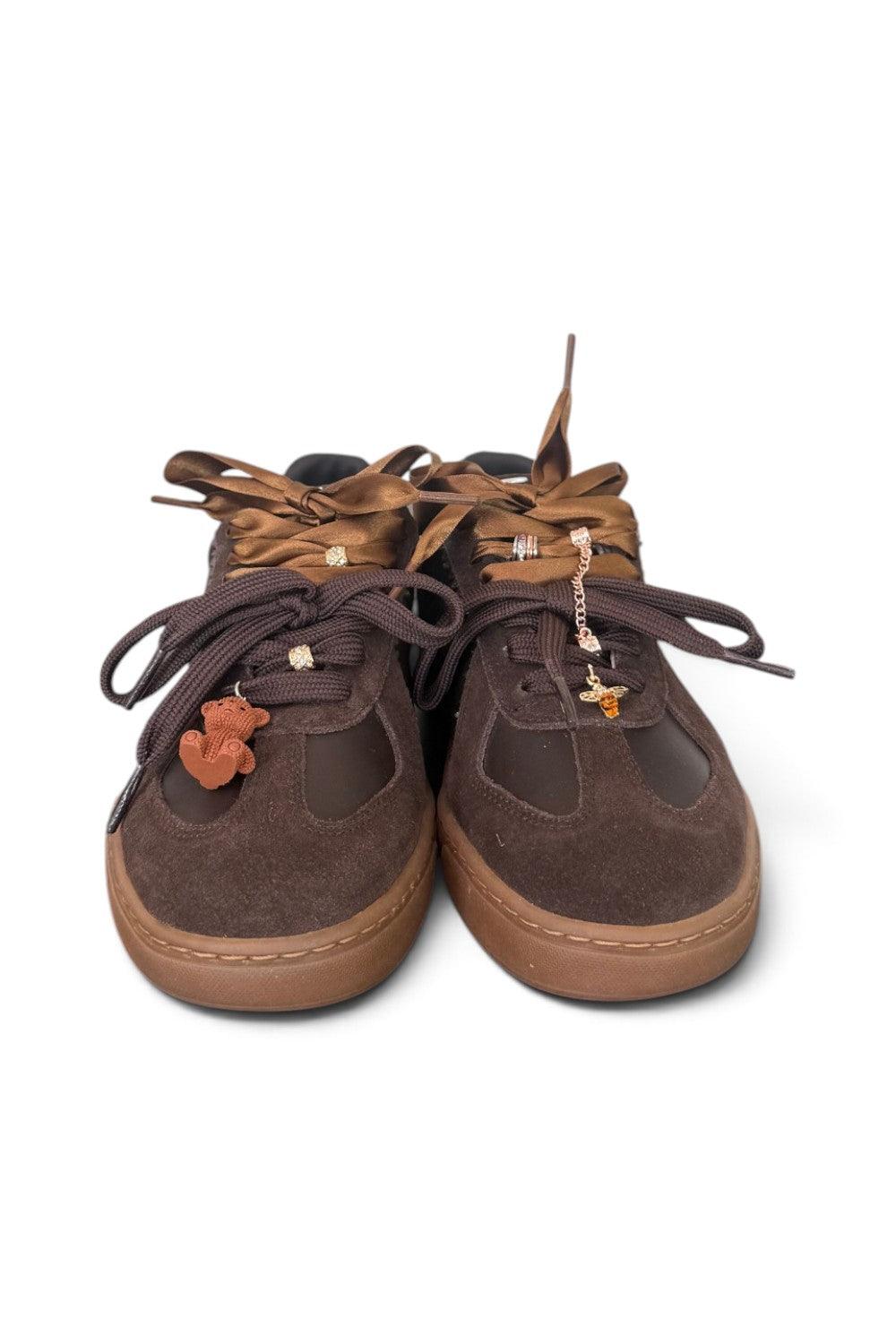 Sneaker donna Gioplus linea blue pelle testa di moro 