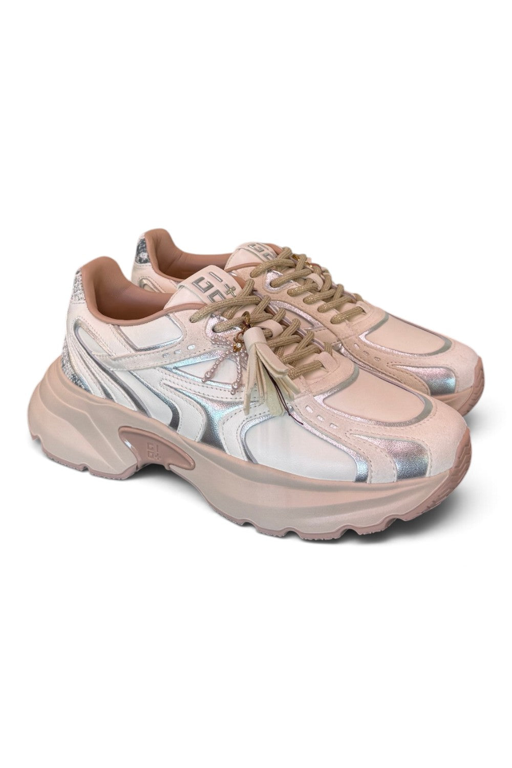 Sneaker donna Gioplus Dalia latte 