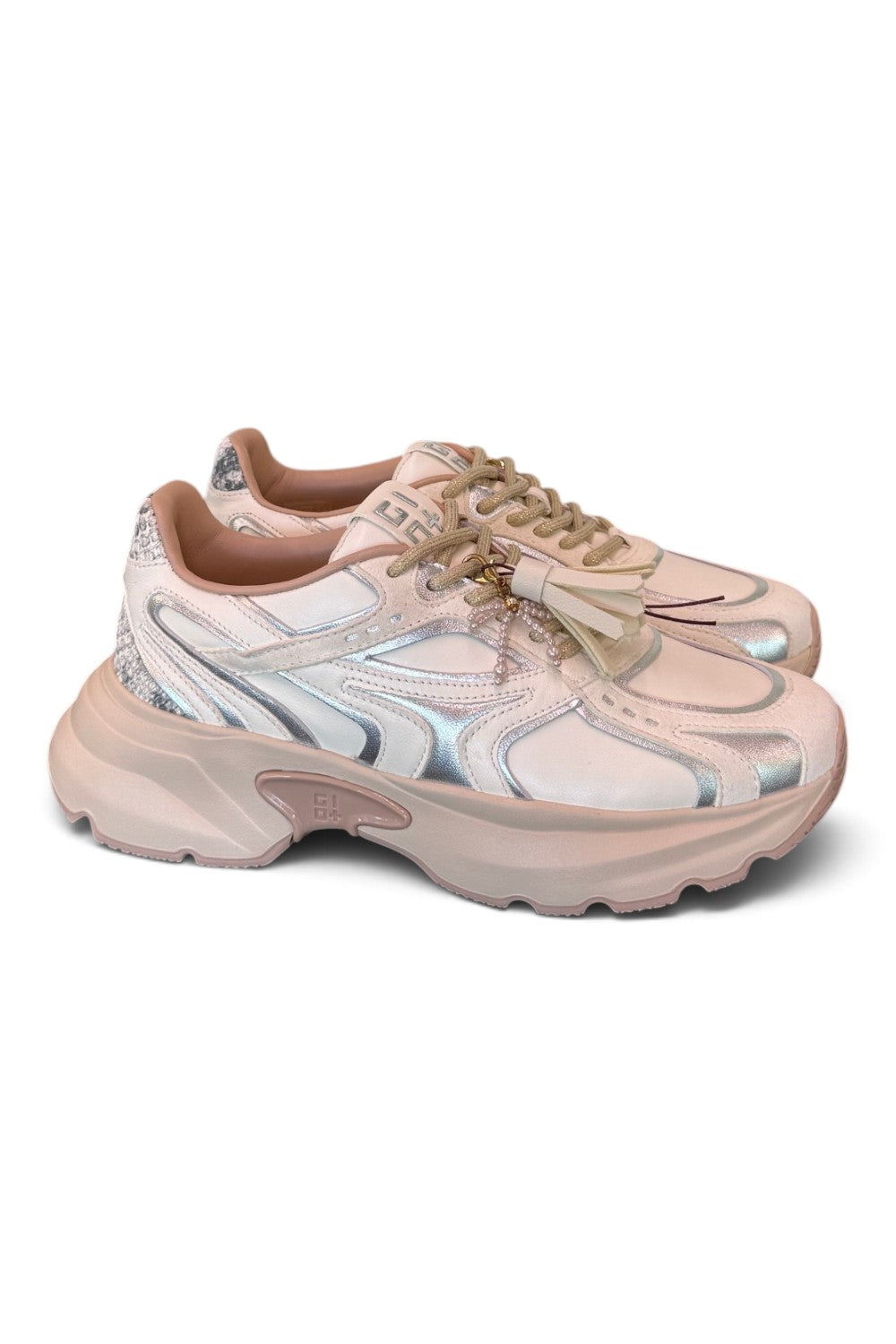 Sneaker donna Gioplus Dalia latte 