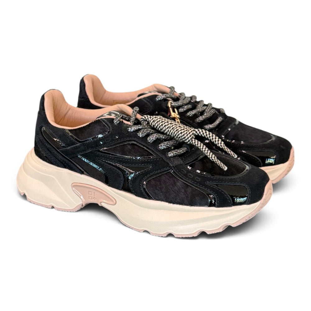 Sneaker donna Gioplus Dalia nera 