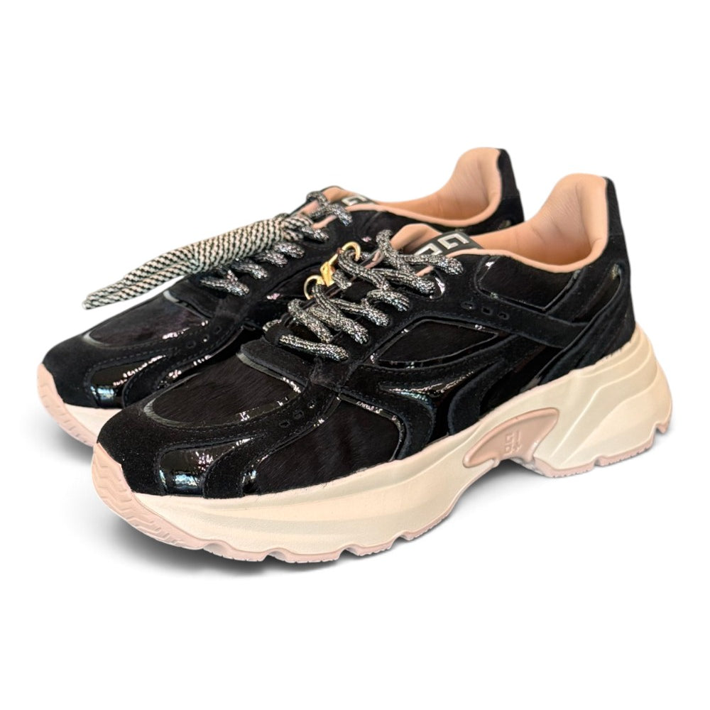 Sneaker donna Gioplus Dalia nera 