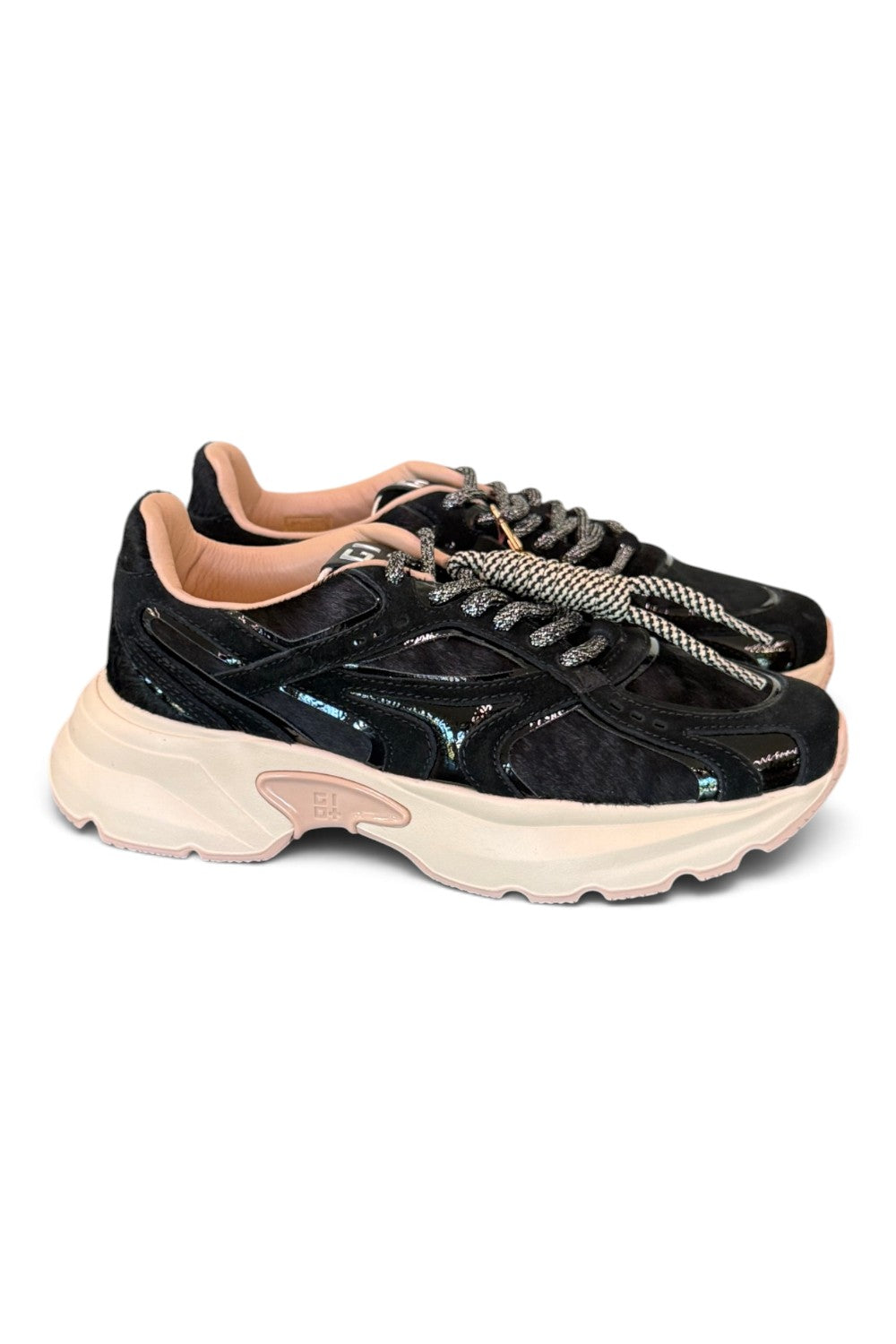 Sneaker donna Gioplus Dalia nera 