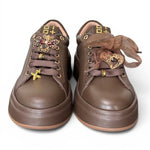 Sneaker donna Gioplus Oliva moro 