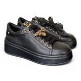 Sneaker donna Gioplus Oliva black 
