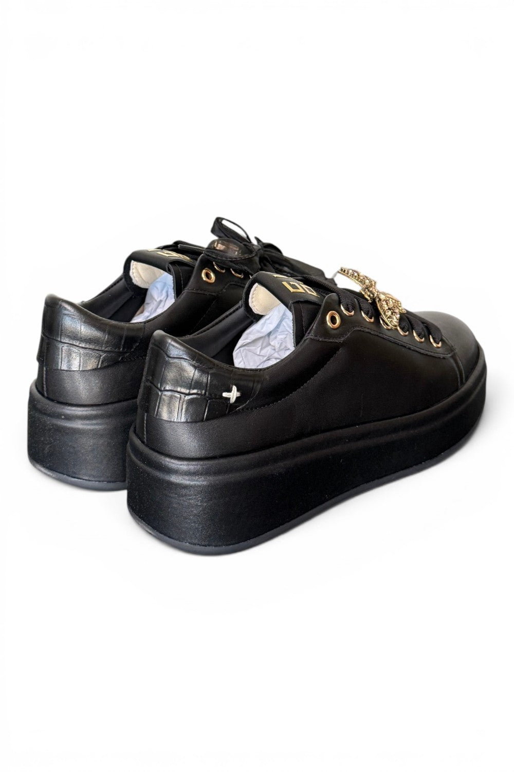 Sneaker donna Gioplus Oliva black 