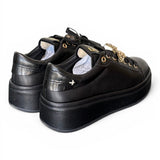 Sneaker donna Gioplus Oliva black 
