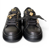 Sneaker donna Gioplus Oliva black 