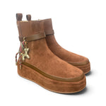 Stivaletto beatles donna Gioplus Rosita suede brown 