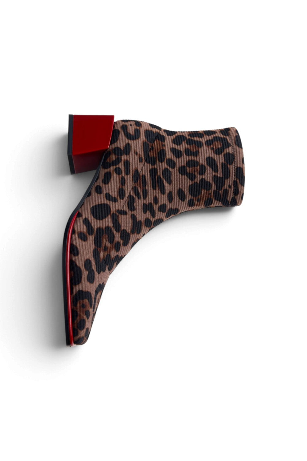 Stivaletto stretch Gioseppo leopardato beige 