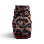Stivaletto stretch Gioseppo leopardato beige 