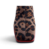 Stivaletto stretch Gioseppo leopardato beige 