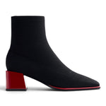 Stivaletto stretch Gioseppo nero rosso 