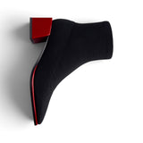Stivaletto stretch Gioseppo nero rosso 