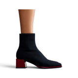 Stivaletto stretch Gioseppo nero rosso 