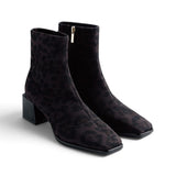 Stivaletto stretch Gioseppo leopardato marrone 