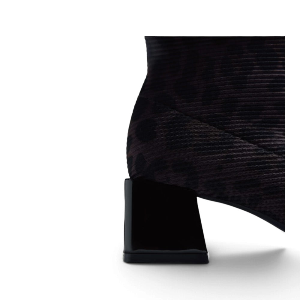 Stivaletto stretch Gioseppo leopardato marrone 