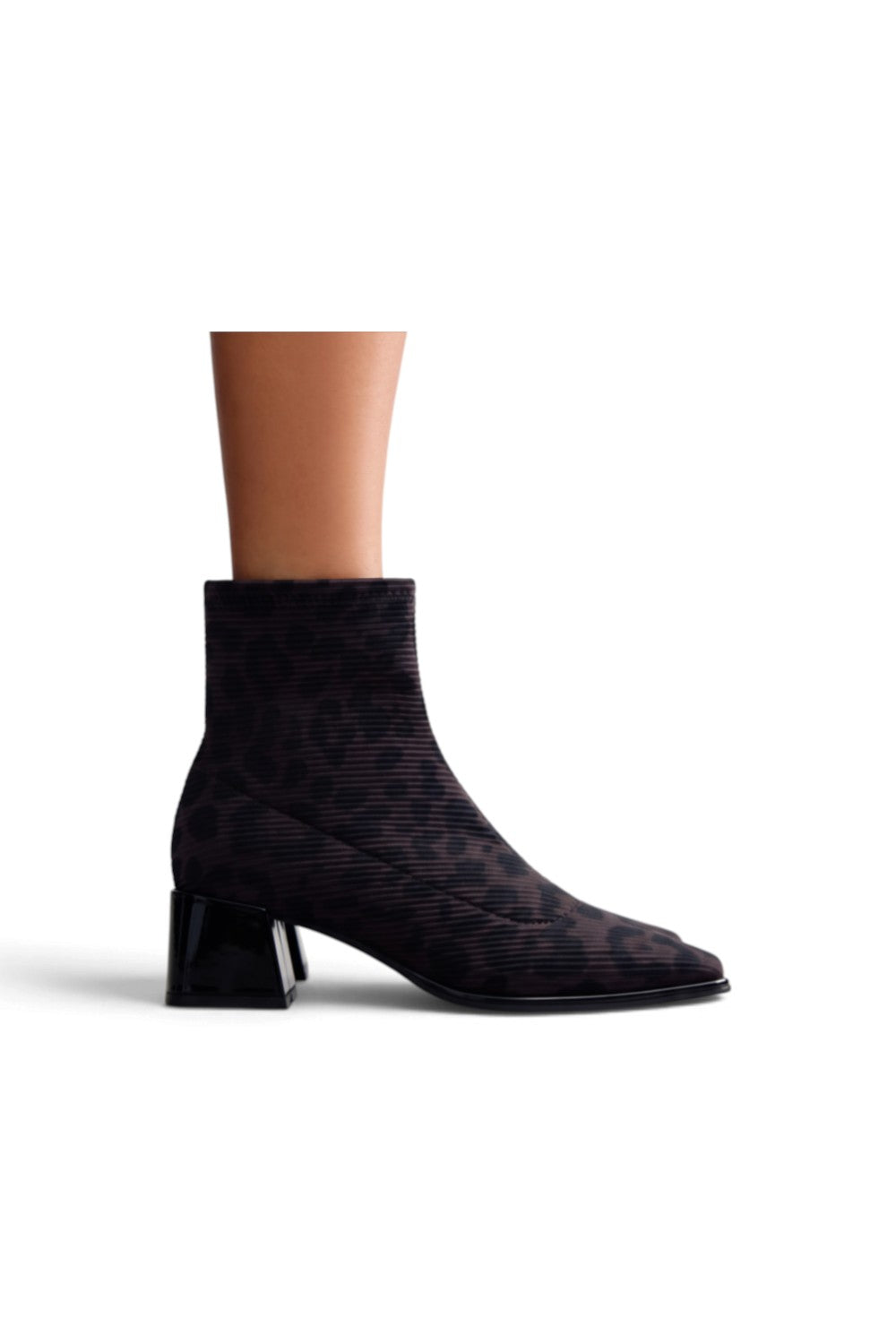 Stivaletto stretch Gioseppo leopardato marrone 