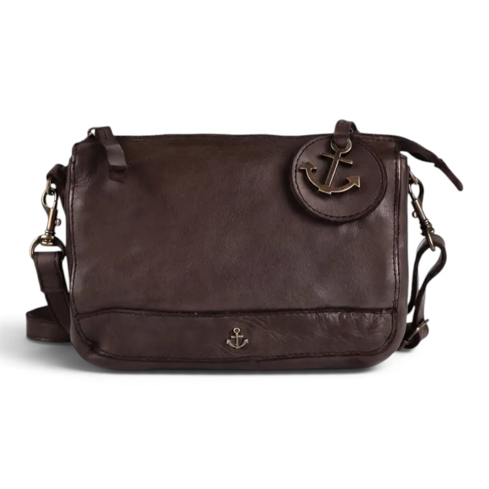 Borsa mattoncino Tiani chocolate Harbour 2nd<BR/> 