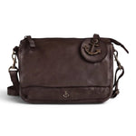 Borsa mattoncino Tiani chocolate Harbour 2nd<BR/> 